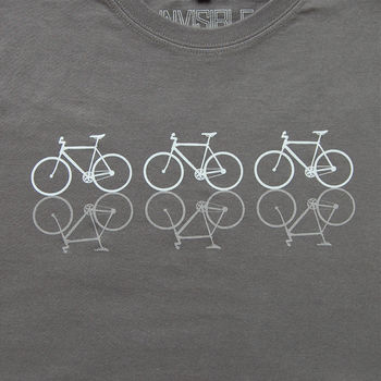 Cycles T Shirt With Reflective Print, 2 of 3