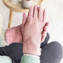 Pastel Suede Gloves, thumbnail 1 of 9