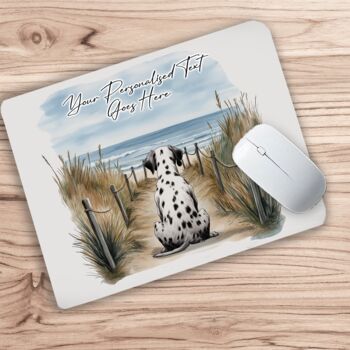Personalised Dalmation Dog Beach Walk Collection, 7 of 8