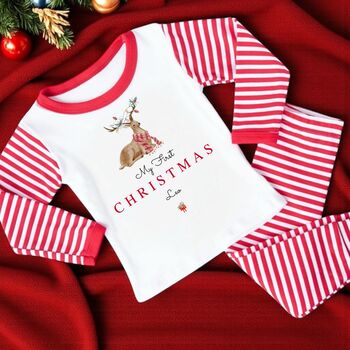 Kids Personalised Christmas Pyjamas, 3 of 3