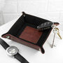 Personalised Luxury Brown Valet Tray, thumbnail 3 of 9