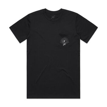 Hoy Forever Pocket T Shirt Black, 2 of 2