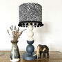 Spot Lampshade With Pom Pom Trim, thumbnail 3 of 7