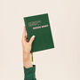 Hardback Notebook With Gold Foiling In Green, thumbnail 5 of 8