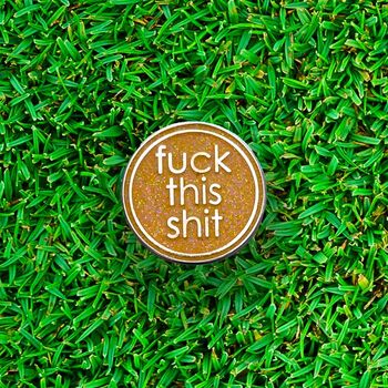 Positive Message Golf Ball Marker Gift For Friends, 5 of 6