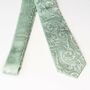 Sage Green Wedding Tie Set And Socks Groomsmen Gift, thumbnail 9 of 12