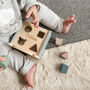 Personalised Wooden Teddy Sorterbox Puzzle, thumbnail 2 of 5