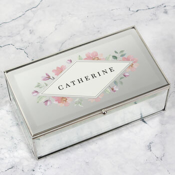 Personalised Floral Jewellery Box Gift, 4 of 4