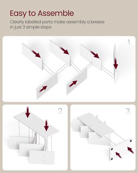 Five Tier Tree Bookshelf Bookcase Wooden Shelves, 5 of 6