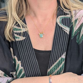 The Trio Amazonite Necklace, 2 of 7