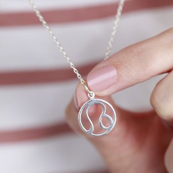 Sterling Silver Zodiac Charm Necklace, 2 of 7