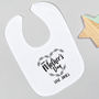 Personalised First Mother's Day Mono Bib, thumbnail 1 of 2