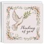 Thinking Of You Elegant Dove Card, thumbnail 2 of 4