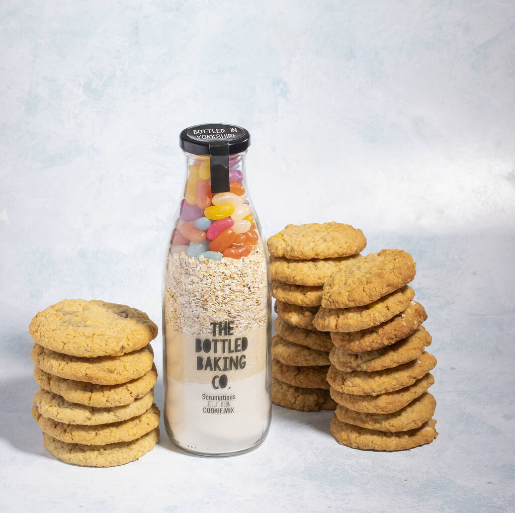 Kids Cookie Baking Mixes In A Bottle By The Bottled Baking Co