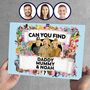 Personalised Family Photo Gift Book 'Can You Find The Family Of Three', thumbnail 1 of 9