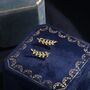 Sterling Silver Leaf Crawler Earrings, thumbnail 3 of 12