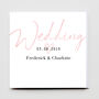Wedding Day Personalised Greeting Card, thumbnail 1 of 1