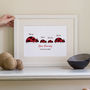 Ladybird Personalised Family Print, thumbnail 2 of 8