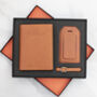 Personalised English Hide Leather Passport Cover Set, thumbnail 2 of 10