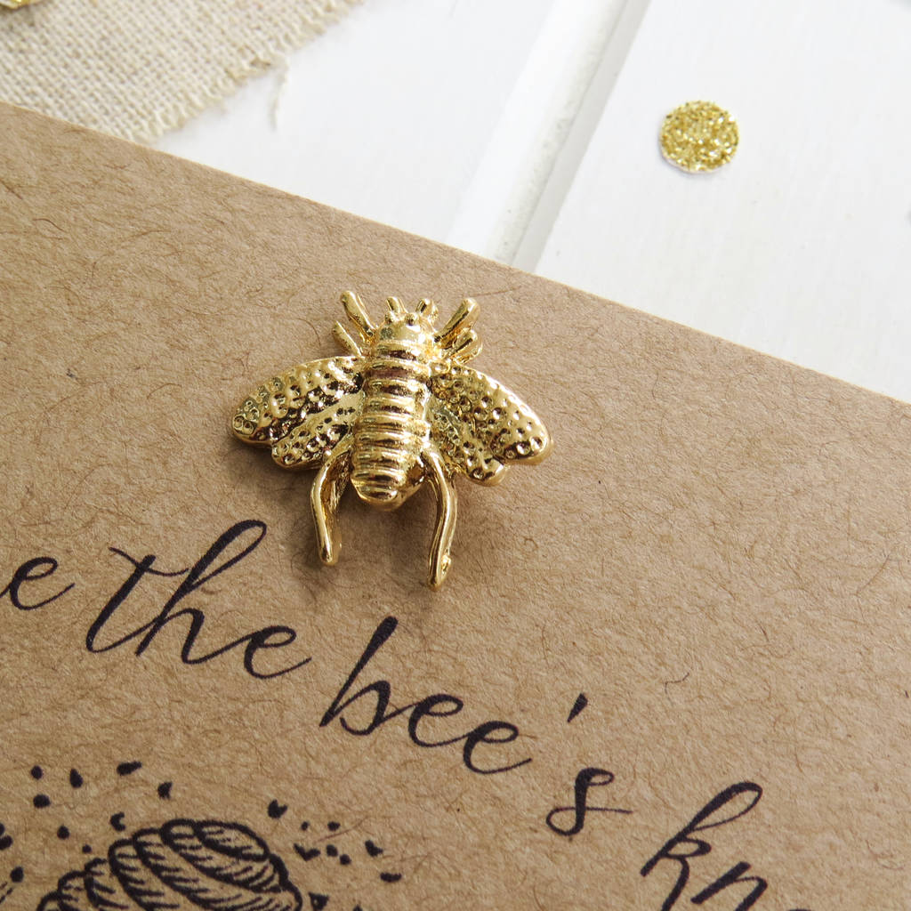 'You're The Bee's Knees' Pin Brooch By Luna Emporium ...