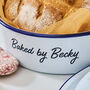 Personalised Enamel Baking Tin, thumbnail 4 of 4