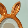 G Decor Bunny Ear Elegance Gold Oval Photo Frame, thumbnail 3 of 3