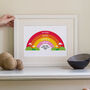 Personalised Family Print Rainbow Design, thumbnail 1 of 7