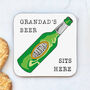 Daddy's Beer Coaster, thumbnail 3 of 3
