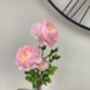 Pale Pink Artificial Silk Ranunculus Mothers Day Gift, thumbnail 2 of 6