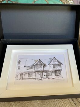 Medieval Lavenham ‘Guild Hall’ Framed Print, 5 of 7