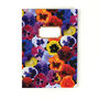 Viola Pansy Print Notebook, thumbnail 3 of 9