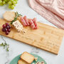 Personalised Couples Cheese Serving Board, thumbnail 1 of 3
