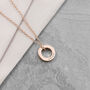 Personalised Rose Gold Plated Necklace, thumbnail 4 of 12