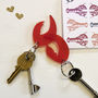 Personalised Pair Of Lobster Claw Keyrings, thumbnail 1 of 4