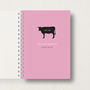 Personalised Cow Lover's Journal Or Notebook, thumbnail 9 of 10