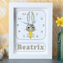 Personalised New Baby Birth Details Clock, thumbnail 5 of 12