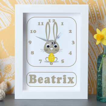 Personalised New Baby Birth Details Clock, 5 of 12