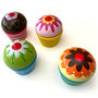 Wooden Cup Cake Play Food Set, thumbnail 5 of 5