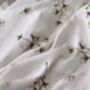 Cotton Flower Muslin Swaddle, thumbnail 4 of 5