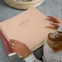 Large And Luxurious Leather Album With A Personalised Date Design, thumbnail 1 of 9
