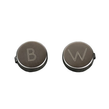 Monogram Personalised Button Cover Cufflinks, 7 of 12