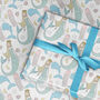 Pastel Mermaid Wrapping Paper Roll Or Folded, thumbnail 1 of 2