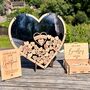Personalised Wedding Guest Book Alternative – Heart Drop Box, thumbnail 3 of 8