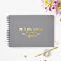 Personalised Botanical Wedding Guest Book, thumbnail 9 of 9
