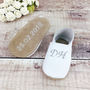 Personalised Monogrammed Christening Shoes, thumbnail 2 of 7