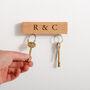 Personalised Oak Key Ring Holder, thumbnail 1 of 12