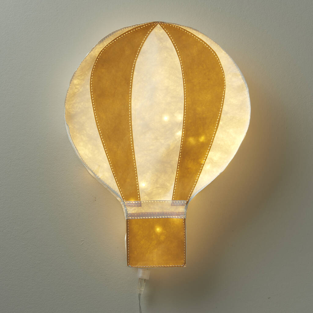 Hot Air Balloon Shaped Lighting For Kids Rooms By Looppa ...