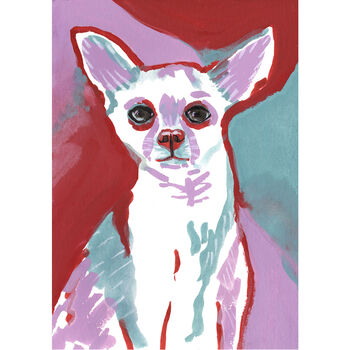 Contemporary Personalised Pet Portrait Illustration, 4 of 9