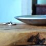 Personalised 10th Anniversary Gift; Aluminium Smooth Dish. Trinket And Ring Dish, thumbnail 6 of 7