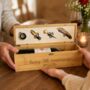 5th Anniversary Wooden Wine Bottle Gift Set, thumbnail 1 of 3